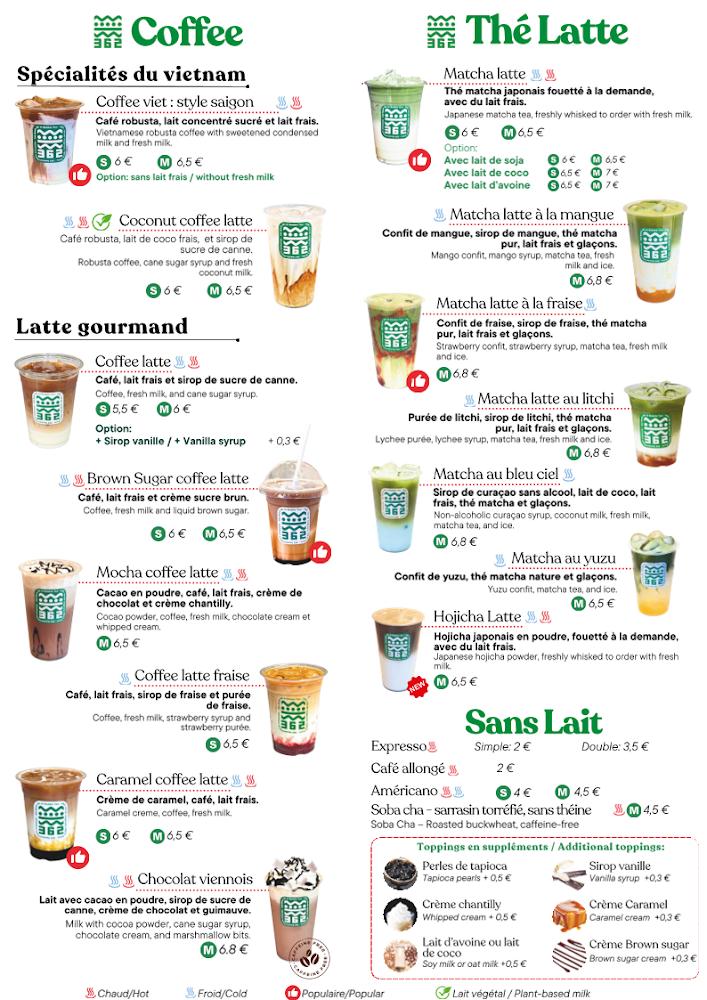 362 Banh Mi Bubble Tea - Menu Image 1